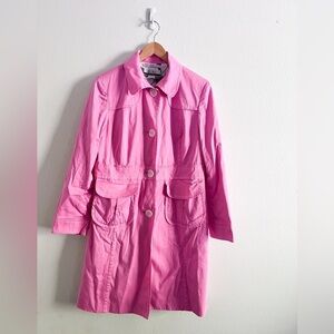 Nine & Company Pink Trench Coat